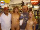 Two teen girls posing nude with their daddies
