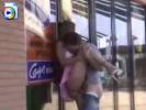 Naughty girl gets brutally pounded at a public mall