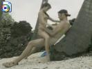 Porn star Kobe Tai gets fucked on the beach
