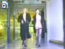 Two hot chicks walk around naked at a shopping mall