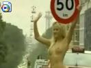 Crazy Danish girls try to get people to hold the speed limit in an original way
