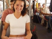 Getting naughty on the bus (Galleries)
