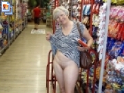 Naked granny's in public