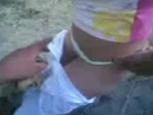 Girl is violated by loses that tapes it ()