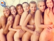 Groups of nude girls