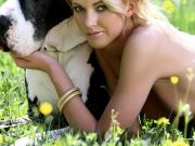 Perfectly hot blonde loves walking her dog naked (Galleries)
