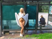 Getting naughty on the bus (Galleries)