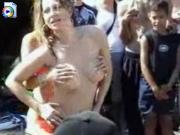 Teenage boy is really excited by naked girls