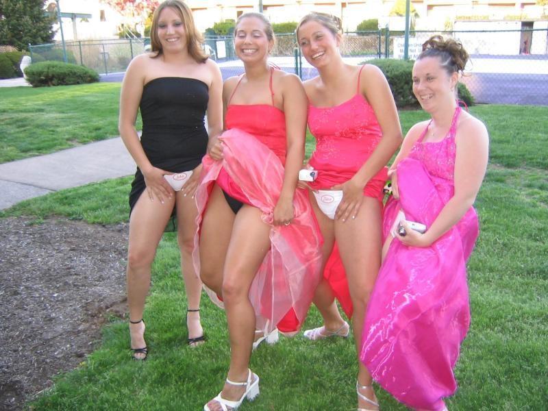 Collection of hot college hoes teasing for the camera