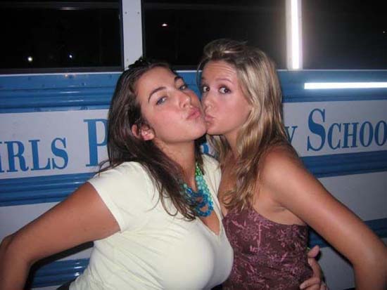 Nice collection of fucking hot college sluts kissing