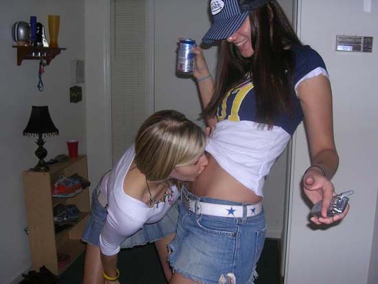Nice collection of fucking hot college sluts kissing