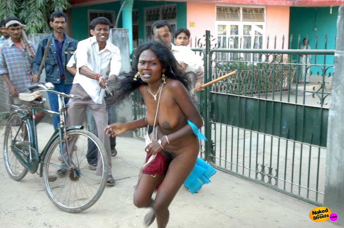 Indian public nude