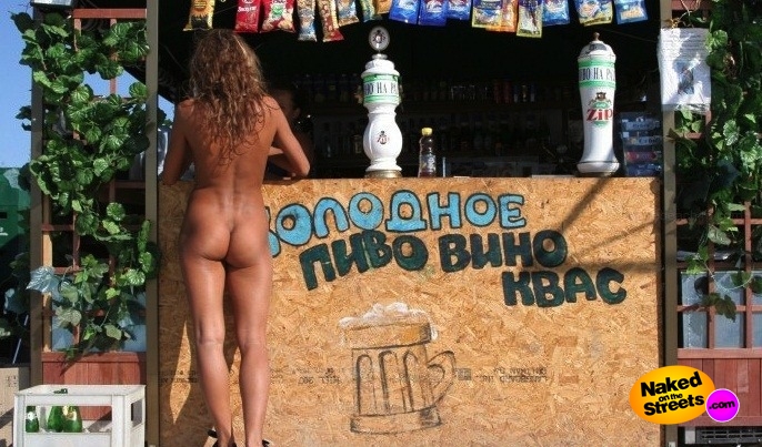 Nude girls on the beach