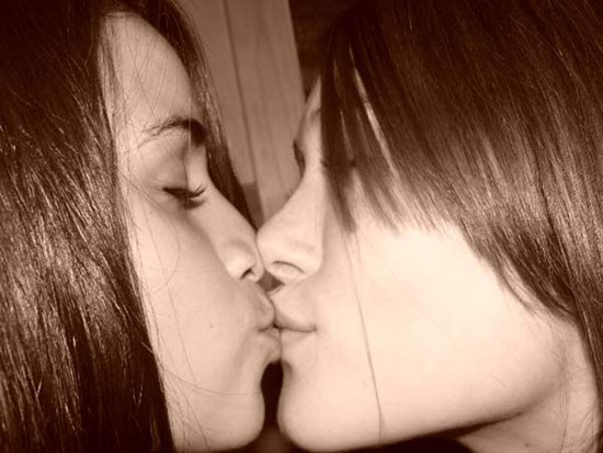 Nice collection of fucking hot college sluts kissing