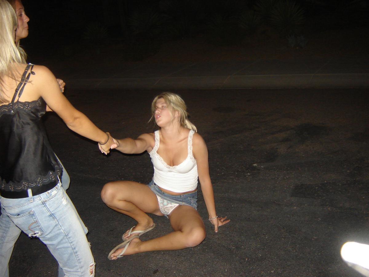 Hot collection of partybitches unknowingly exposing themselves