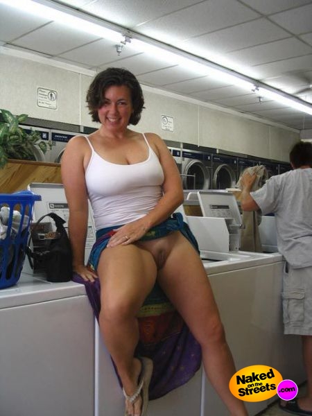 Sexy laundry doing