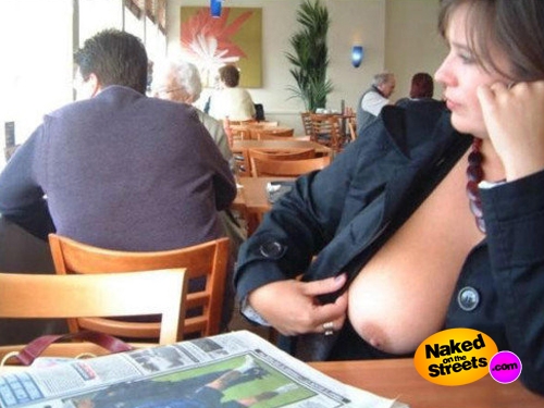 Girls being naughty at restaurants