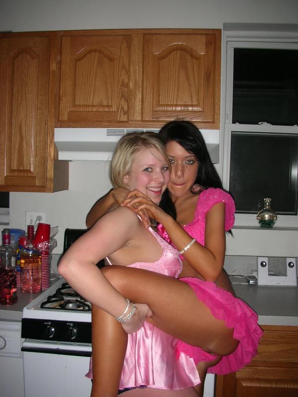 Hot collection of partybitches unknowingly exposing themselves
