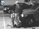 Security camera captures blowjob on public parkinglot