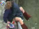 Hot girl fucked in a public park