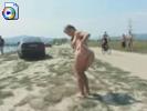 Fresh little teen goes wild in public