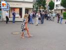 Crazy blonde slut walks through town wearing nothing at all (Galleries)