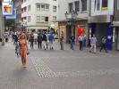 Crazy blonde slut walks through town wearing nothing at all (Galleries)