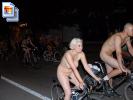 Group of naked people ride their bikes in the nude at night (Galleries)