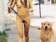 Naked girls and their pets (Galleries)