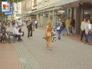 Crazy blonde slut walks through town wearing nothing at all (Galleries)