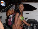 Group of naked people ride their bikes in the nude at night (Galleries)