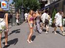 Another hot bodypainted nude slut flashing on the streets  (Galleries)