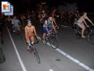 Group of naked people ride their bikes in the nude at night (Galleries)